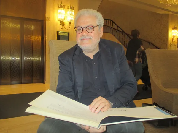 Roberto Andò on Connie Nielsen's character Claire: "I based her on someone like J.K. Rowling but also on others who have become hugely wealthy through their writing"